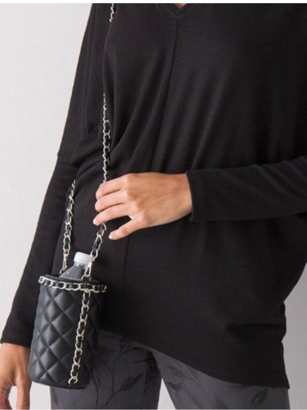 White House Black Market Crossbody Water Bottle Holder